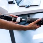 Inflatable robotic hand gives amputees real-time tactile control