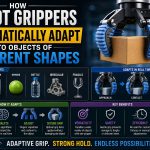 🤖 How Robot Grippers Automatically Adapt to Objects of Different Shapes