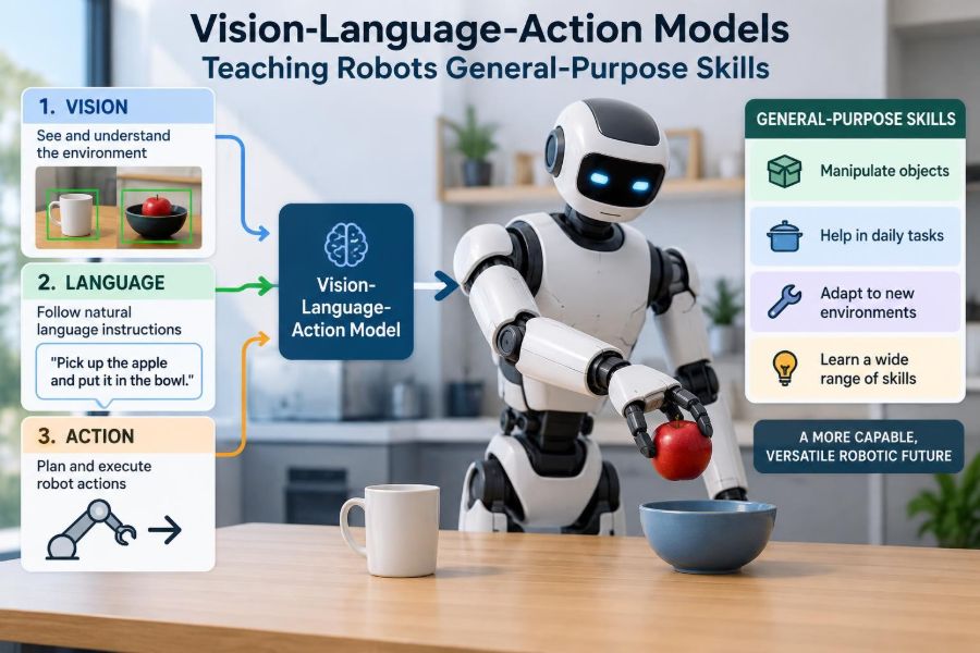 🦾 Breakthrough in Robotics: How Vision-Language-Action Models Are Teaching Robots General-Purpose Skills