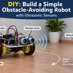🦾 DIY: Build a Simple Obstacle-Avoiding Robot with Ultrasonic Sensors