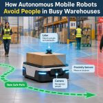 🛞 How Autonomous Mobile Robots Avoid People in Busy Warehouses