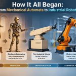 🦾 How It All Began: From Mechanical Automata to Industrial Robots