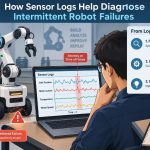 🛠️ How Sensor Logs Help Diagnose Intermittent Robot Failures