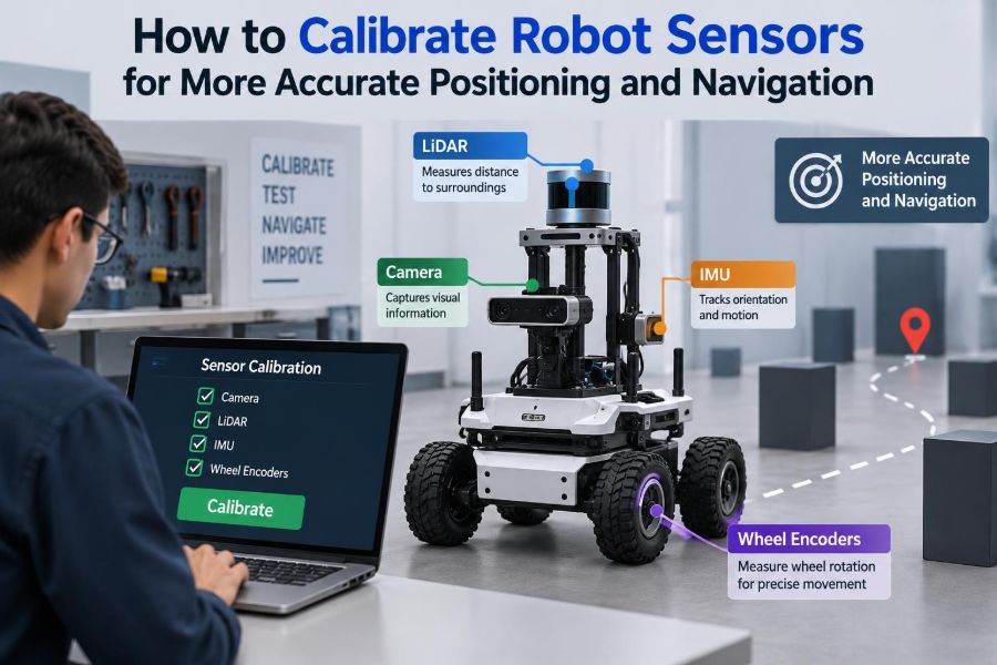 🦾 How to Calibrate Robot Sensors for More Accurate Positioning and Navigation