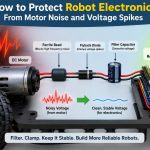 ⚡ How to Protect Robot Electronics From Motor Noise and Voltage Spikes