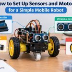 🦾 How to Set Up Sensors and Motors for a Simple Mobile Robot