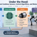 🦾 Under the Hood: How a Robot Combines Sensors, Control Algorithms, and Motors to Move