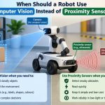 🦾 When Should a Robot Use Computer Vision Instead of Proximity Sensors?