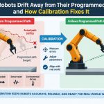 🤖 Why Robots Drift Away from Their Programmed Path and How Calibration Fixes It