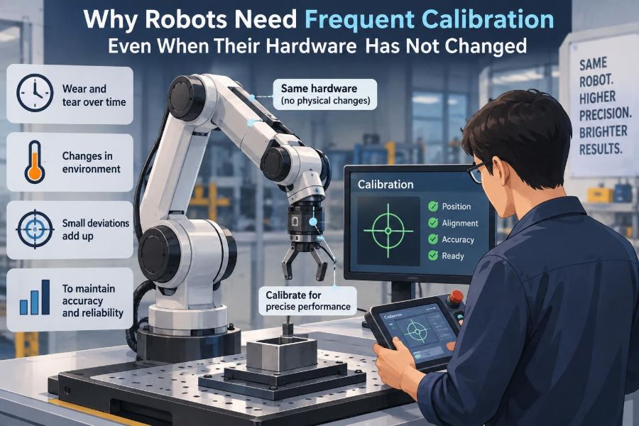 🦾 Why Robots Need Frequent Calibration Even When Their Hardware Has Not Changed