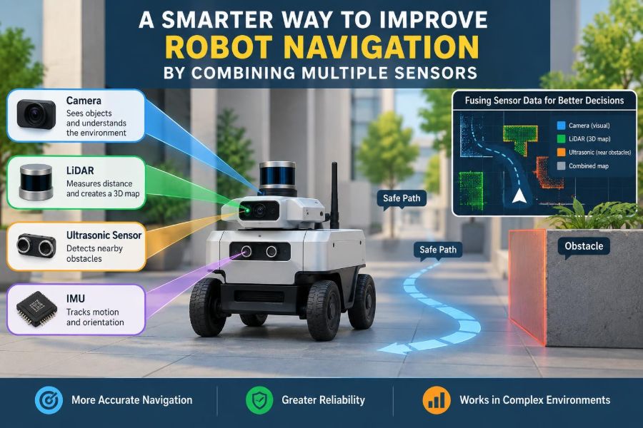🦾 A Smarter Way to Improve Robot Navigation by Combining Multiple Sensors