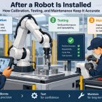 🦾 After a Robot Is Installed: How Calibration, Testing, and Maintenance Keep It Accurate
