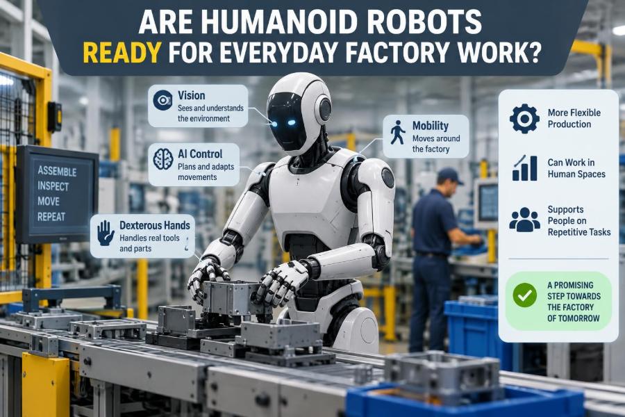 🦾 Are Humanoid Robots Ready for Everyday Factory Work?