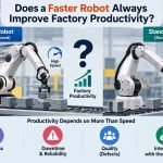 🦾 Does a Faster Robot Always Improve Factory Productivity?