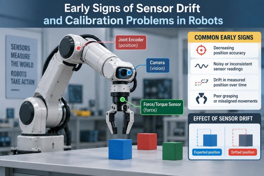 🦾 Early Signs of Sensor Drift and Calibration Problems in Robots