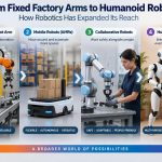 🦾 From Fixed Factory Arms to Humanoid Robots: How Robotics Has Expanded Its Reach