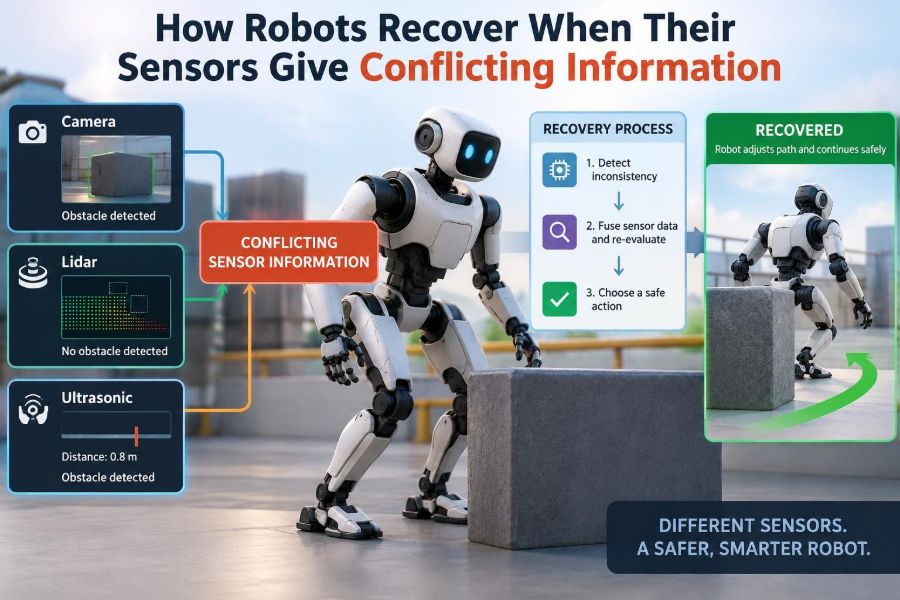🦾 How Robots Recover When Their Sensors Give Conflicting Information