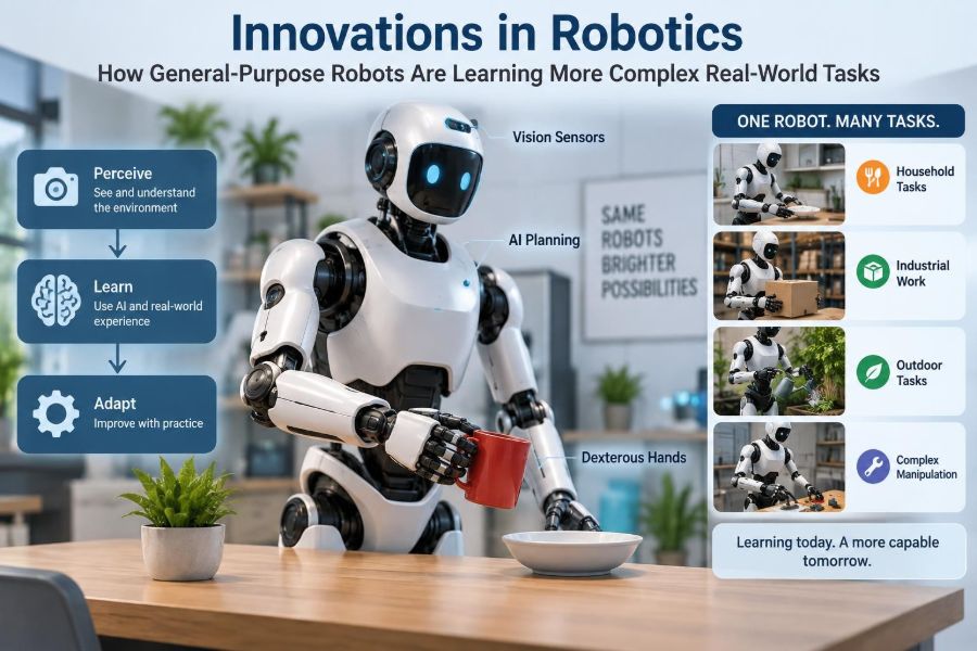 🦾 Innovations in Robotics: How General-Purpose Robots Are Learning More Complex Real-World Tasks