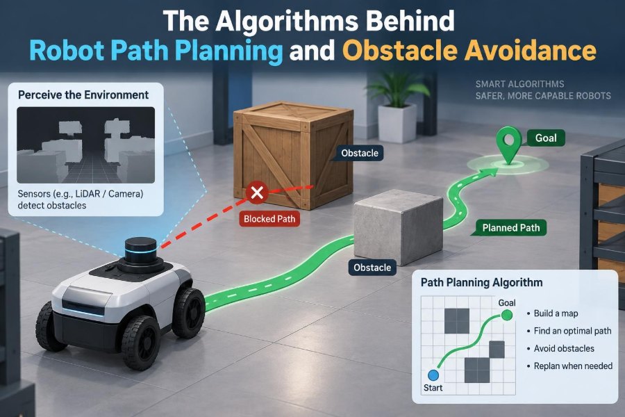 🦾 The Algorithms Behind Robot Path Planning and Obstacle Avoidance
