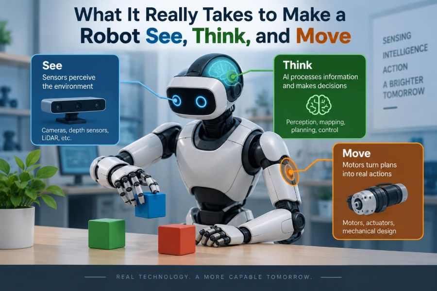🦾 What It Really Takes to Make a Robot See, Think, and Move