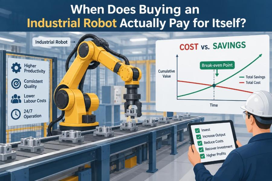 🦾 When Does Buying an Industrial Robot Actually Pay for Itself?