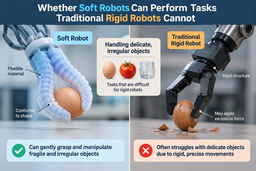 🦾 Whether Soft Robots Can Perform Tasks Traditional Rigid Robots Cannot
