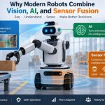 🦾 Why Modern Robots Combine Vision, AI, and Sensor Fusion